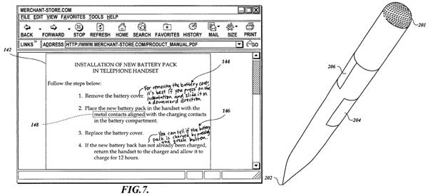 Amazon stylus patent: Where there&#039;s smoke there&#039;s Fire?