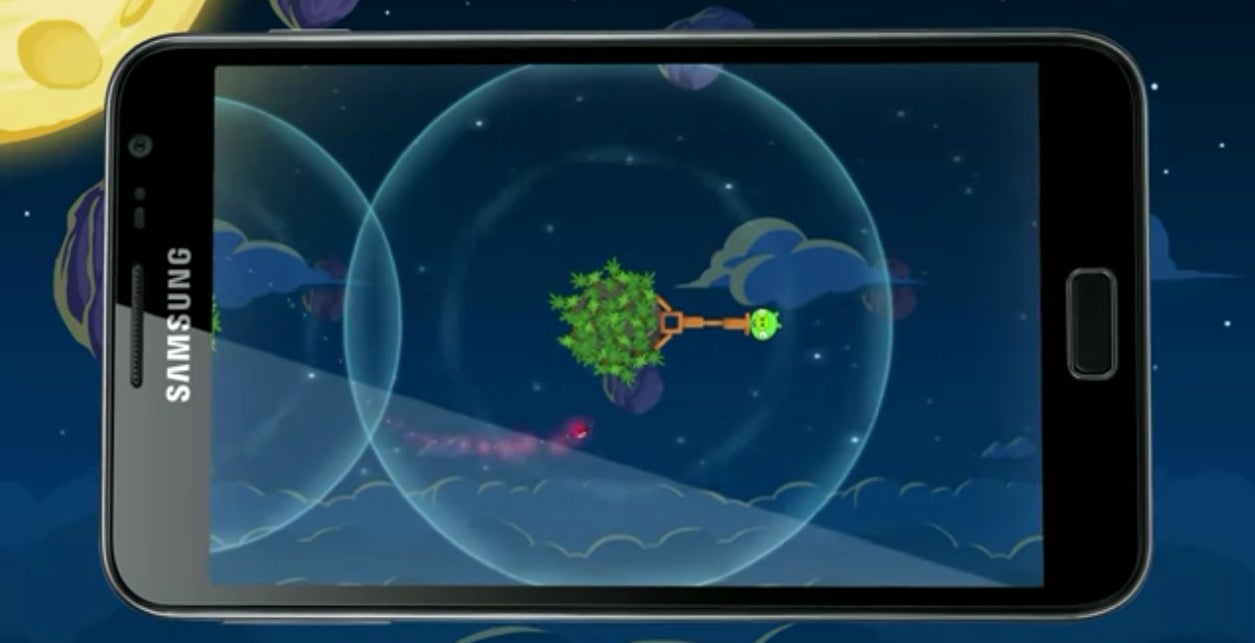 Angry Birds Space gets announced by NASA astronaut in space