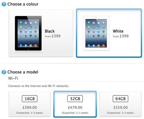 Some overseas Apple Stores are out of launch day iPad inventory - Some overseas Apple online stores run out of launch day inventory for the new iPad