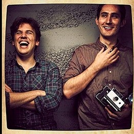 Instagram&#039;s founders Kevin Systrom (L) and Mike Krieger (R) - New round of financing for Instagram values company at cool half a billion dollars