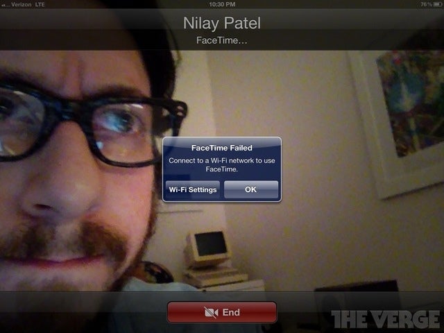 FaceTime does not work over 4G on the new iPad - FaceTime does not work over 4G on the new iPad