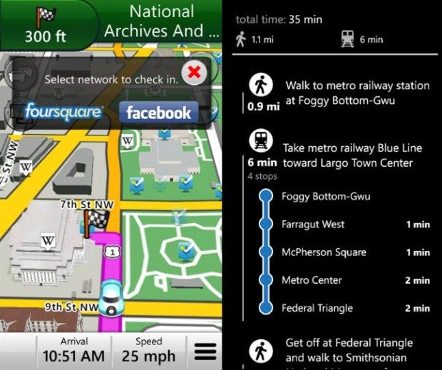 Garmin StreetPilot Windows Phone app gets updated with new features and social network integration