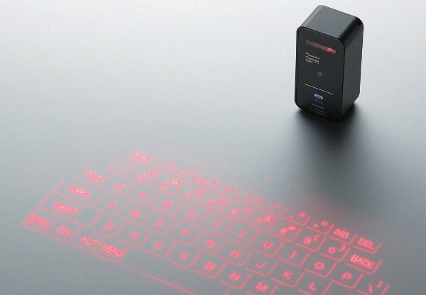 Projection keyboard arrives straight from your imagination, price also outworldly