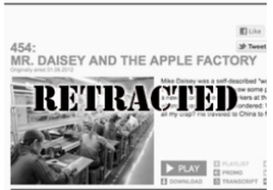 This American Life has retracted Daisey's report - This American Life retracts Mike Daisey's story about Apple and Foxconn