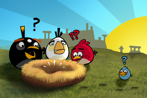 The free version of Angry Birds can waste battery life - Study says free Android apps can zap your battery life
