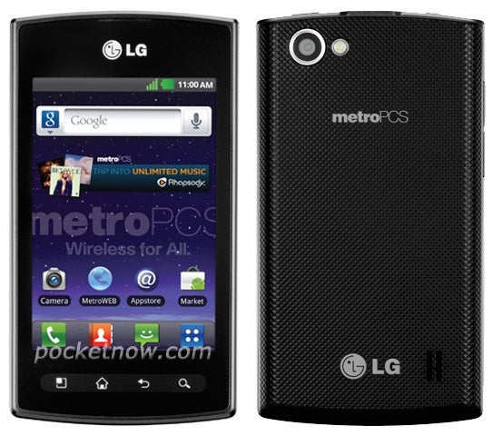 The unannounced MetroPCS LG Optimus M+ - Leaked photo hints at MetroPCS launch for LG Optimus M+