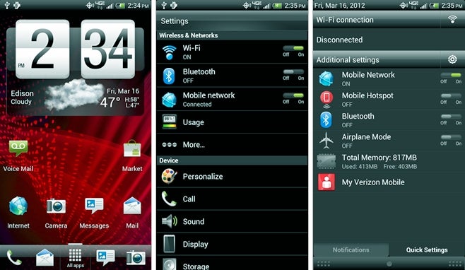 The HTC Rezound gets an Ice Cream Sandwich release candidate
