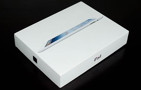 A box containing the new Apple iPad - Pre-launch, grey market third-generation Apple iPad sales slump in China