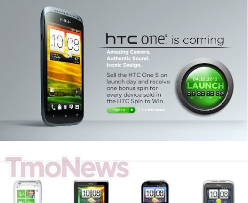 HTC One S may launch in late April on T-Mobile