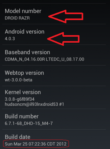 A leaked ICS build has apeared for the Motorola DROID RAZR - New build of ICS leaked for Motorola DROID RAZR following Motorola invite to soak test