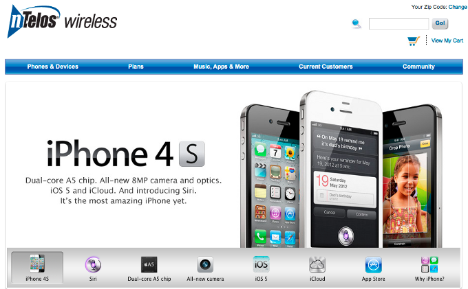 nTelos Wireless getting the iPhone 4S on April 20th, T-Mobile - not