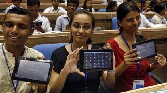 Students in India pay $35 for the Aakash tablet - Even W.C. Fields would be happy as Philadelphia schools could get low priced tablet