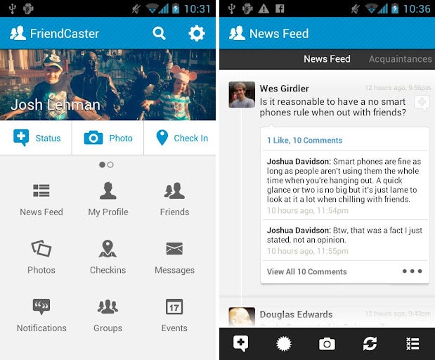 Alternate Facebook app Friendcaster gets major update