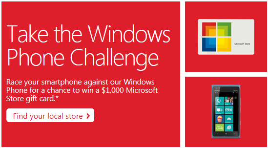 The #SBWP challenge has been extended for another week - #SmokedByWindowsPhone held over for another week; prize is now $1,000 gift card