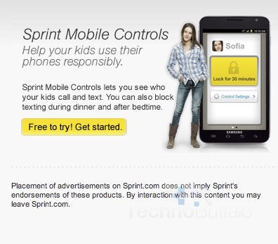 Unbranded Samsung Galaxy Note is seen over on Sprint&#039;s web site
