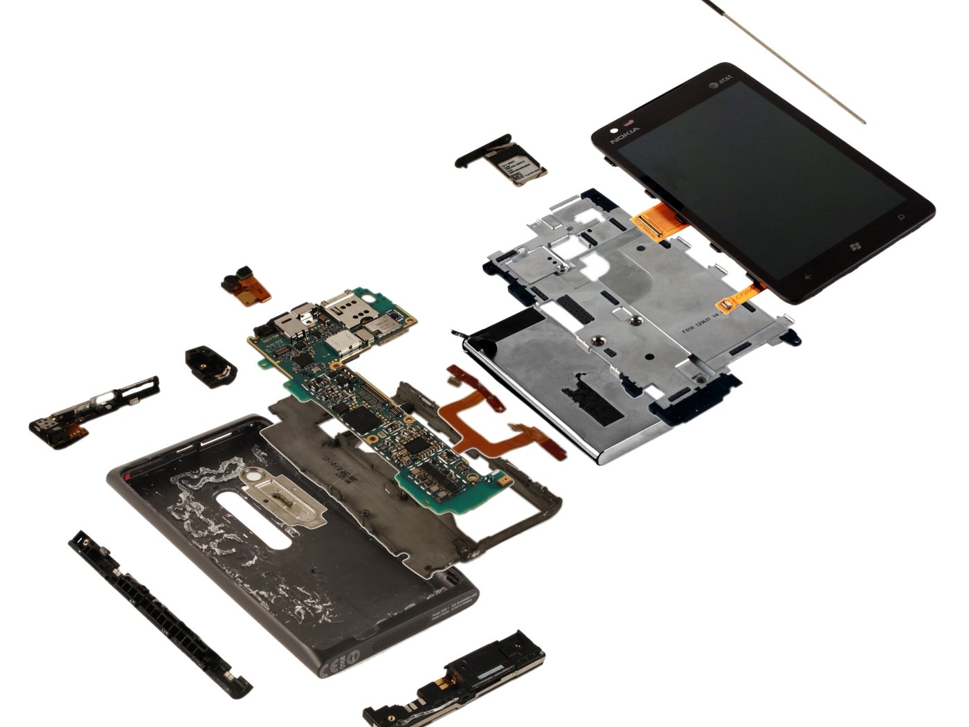 Nokia Lumia 900 teardown - Nokia Lumia 900 teardown exposes $209 worth of parts
