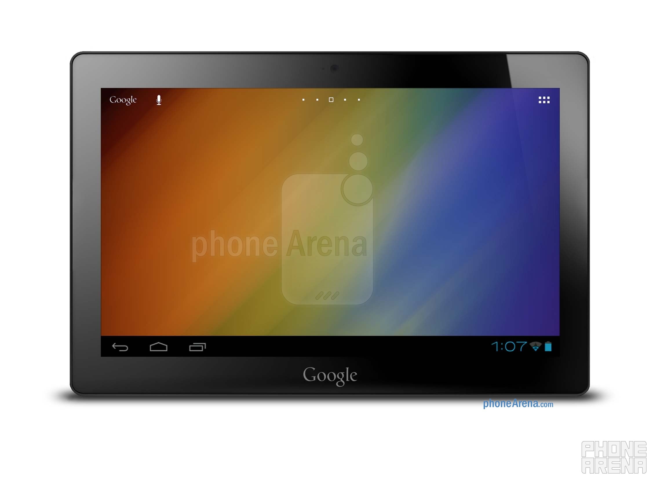Is this a rendering of the Nexus tablet?