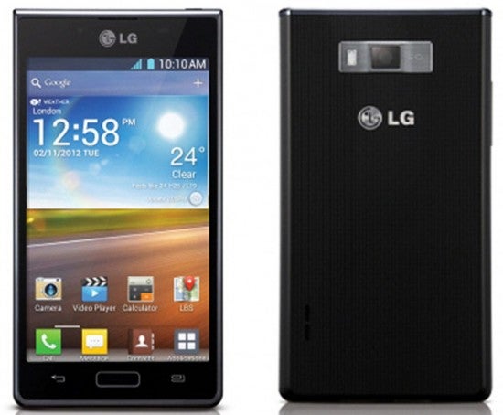 The LG Optimus L7 - The stylish LG Optimus L7 will not come out until the end of this month