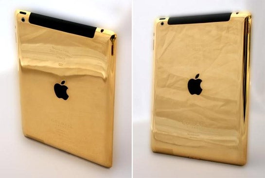 World gets its first 24ct gold iPad 3 for those who need to show off their riches