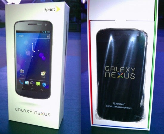 Did your Sprint Samsung GALAXY Nexus arrive on Friday? - Some lucky Sprint customers receive their Samsung GALAXY Nexus 2 days early