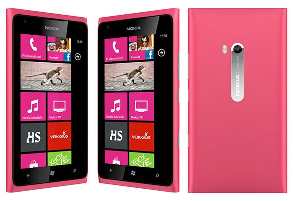 Nokia Lumia 900 in magenta is poised for a May release through Finnish retailer Gigantti