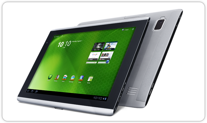 The Acer Iconia Tab A500 - Some Acer Iconia Tab A500 users now enjoying Ice Cream Sandwich