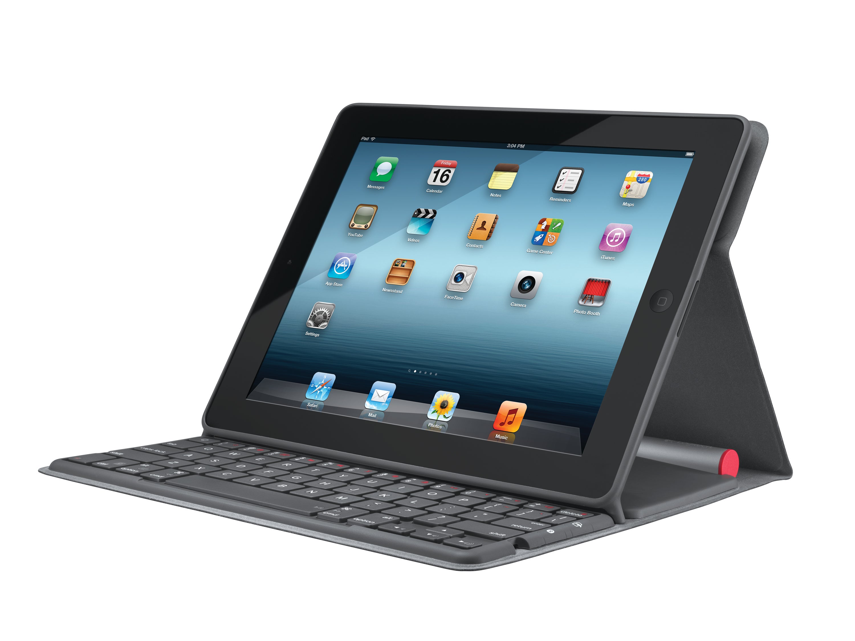 Logitech Solar Keyboard Folio for the new iPad can last two years on a full charge