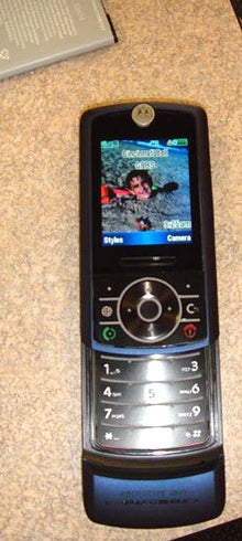 Motorola Capri - RAZR styled slider phone