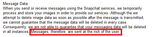 Snapchat&#039;s privacy policy reminds you to text at your own risk - New app for Apple iPhone plays Mission Impossible with your sext messages