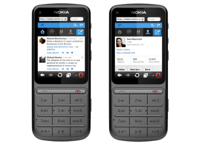 Twitter's mobile site is now optimized for featurephones - Twitter improves its mobile site, makes it 'featurephone friendly'