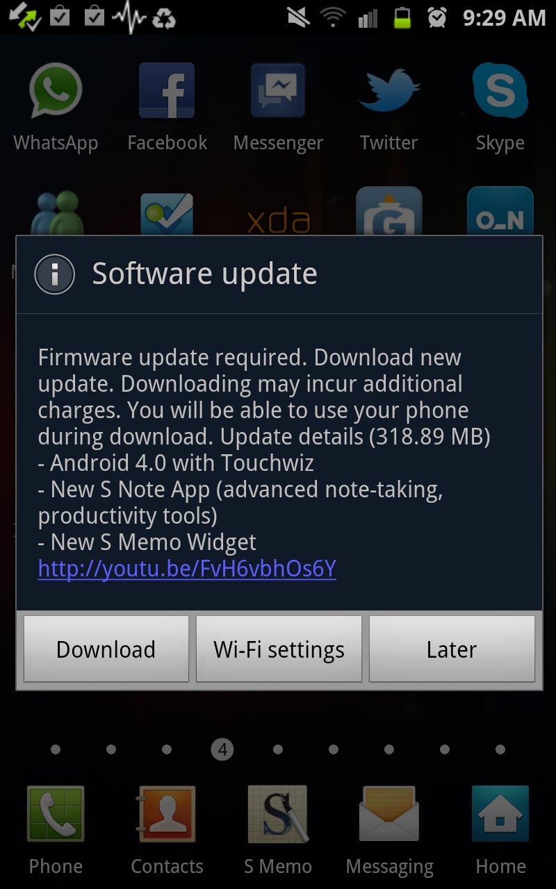 Samsung Galaxy Note ICS update goes live in Germany