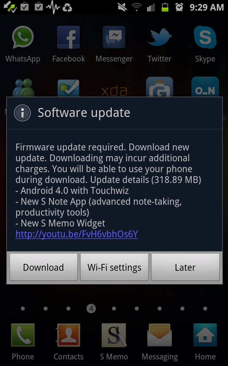 Samsung Galaxy Note ICS update goes live in Germany