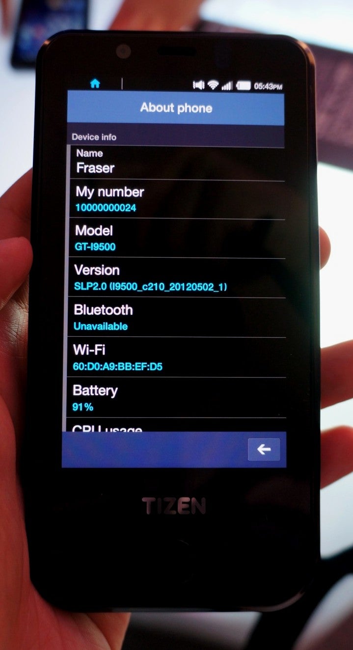 Samsung's TIZEN phone might be the one using Super AMOLED HD Plus screen with RGB matrix