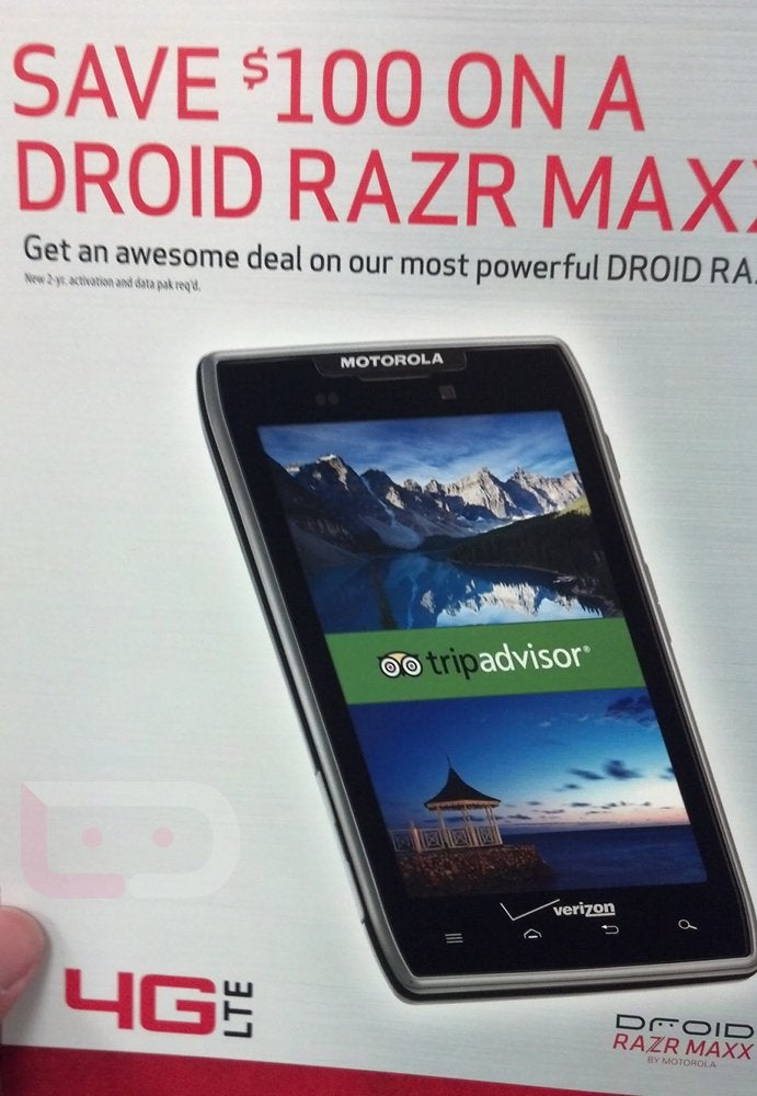 Is Verizon about to shave $100 off the DROID RAZR MAXX?