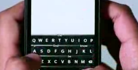 The BlackBerry 10 QWERTY - Video shows developer&#039;s BlackBerry 10 style QWERTY for the Apple iPhone