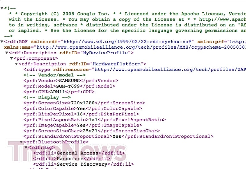 What could the Samsung SGH-T699 be? - Samsung SGH-T699 for T-Mobile discovered, has a 720p display, ARM11 processor