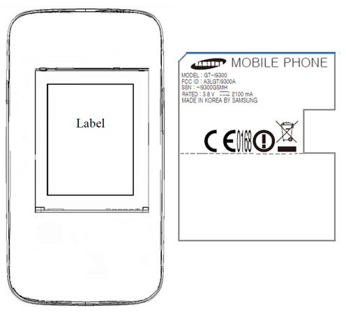 The GT-I9300 - Samsung Galaxy S III visits FCC wearing AT&amp;T&#039;s bands