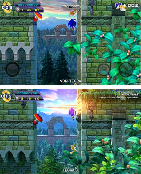 Sonic 4: Episode II first available for Tegra 3 on mobile, ahead of iOS