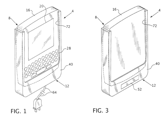 RIM&#039;s latest patent outlines a cell phone charging capable holster