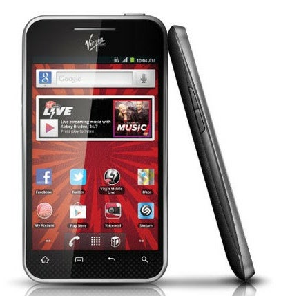 LG Optimus Elite deals - $25 Google Wallet Credit, 1 month free Virgin Mobile service