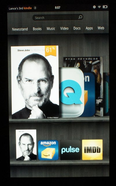 The Amazon Kindle Fire - Amazon to start charging $600,000 for ads on Amazon Kindle Fire&#039;s welcome page