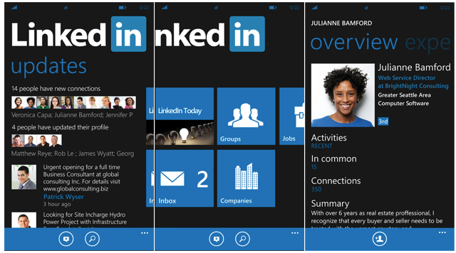 Windows Phone 7.5 brings LinkedIn integration - Microsoft tells Windows Phone users to update to Windows Phone 7.5