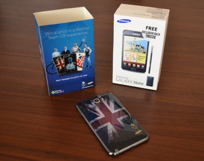 Samsung Galaxy Note Olympic Edition coming to the UK