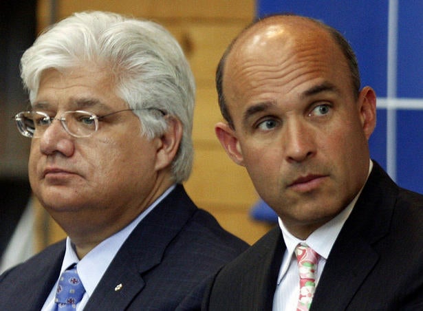 Mike Lazaridus and Jimn Balsillie, former co-CEOs at RIM - More pink slips on the horizon at RIM?