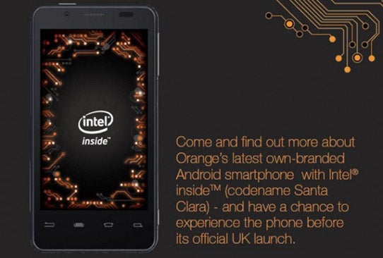 Orange Santa Clara release date set for May 31st: the second phone with Intel inside