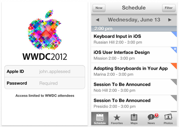 The WWDC 2012 app is here - Keynote kicks off sold out Apple WWDC 2012 at 10am PDT on June 11th