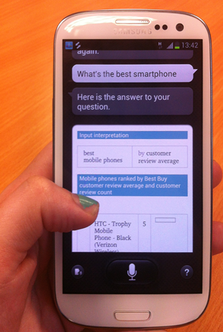 S Voice also thinks Windows Phone is the best smartphone