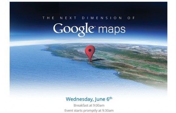 The "next dimension" of Google Maps is going to be unveiled on June 6th
