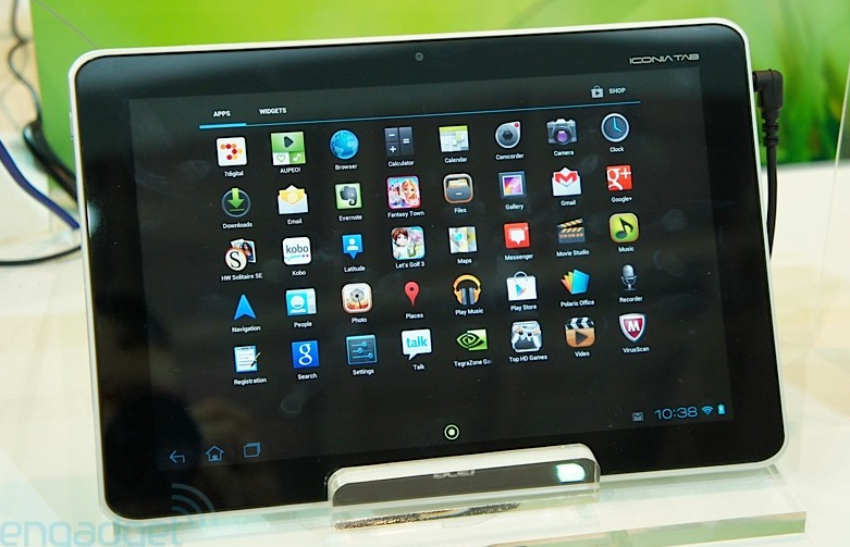 The Acer Iconia Tab A210 - On display at Computex: Acer Iconia Tab A210 and Acer Iconia Tab A110