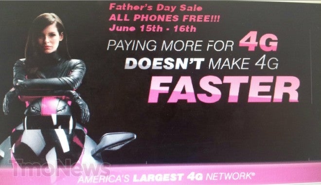 Leaked ad shows T-Mobile's Father's Day Sale for next week - T-Mobile's Father's Day promotion to include free phones?